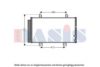 AKS DASIS 212096N Condenser, air conditioning